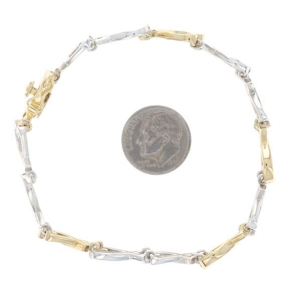Tiffany & Co. Paloma Picasso Loving Hearts Link Bracelet Sterling 925 Gold 18k main image 3